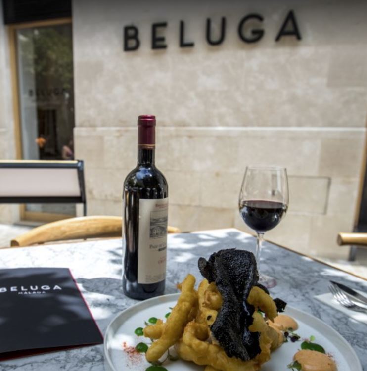 Restaurante en calle Marques de Larios Malaga Beluga Málaga
