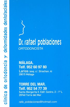 Ortodoncia Málaga Dr. Rafael Poblaciones