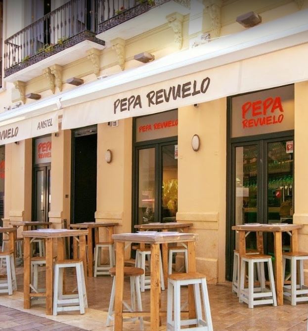 Restaurante en el centro de Málaga Pepa Revuelo 