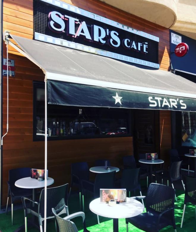 Cafetería en Plutarco, Málaga. Stars Café Teatinos